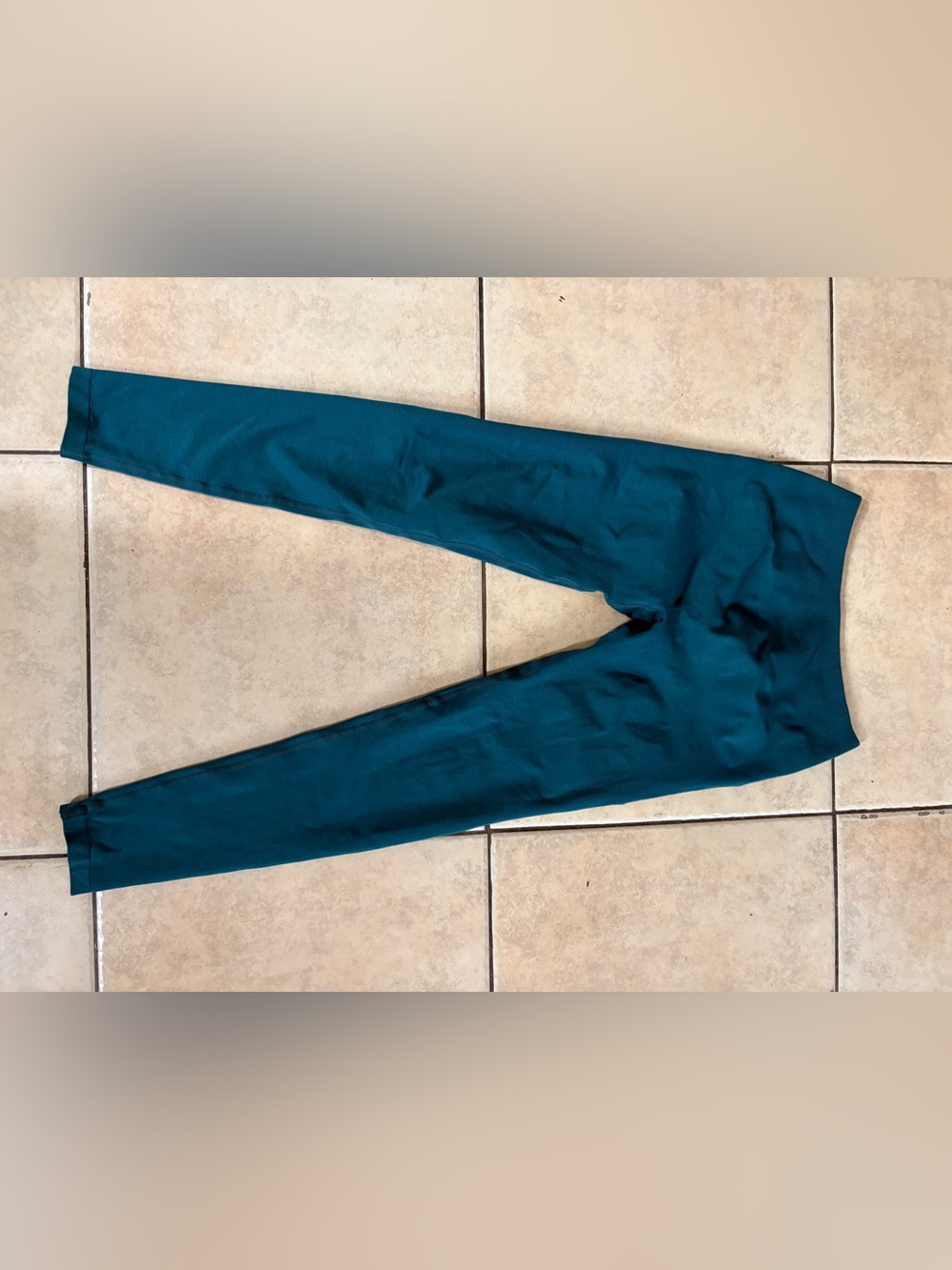 Aurola Teal Leggings - Stretch Activewear